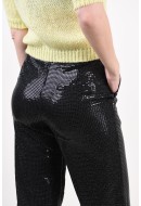 Pantaloni Dama Vero Moda Kylie Sequin Black